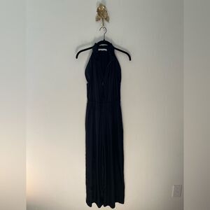 Apiece Apart Archer Silk Zipper Jumpsuit 0